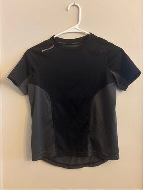 Boy’s Black Athletic Short Sleeve Shirt